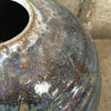 Vintage 1977 Blue And Purple Ceramic Vase