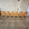 Set of Six Danish Teak Dining Chairs By Drylund