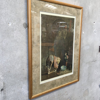Hovsep Pushman "Daughter of the Rain God" Signed Litho 1957