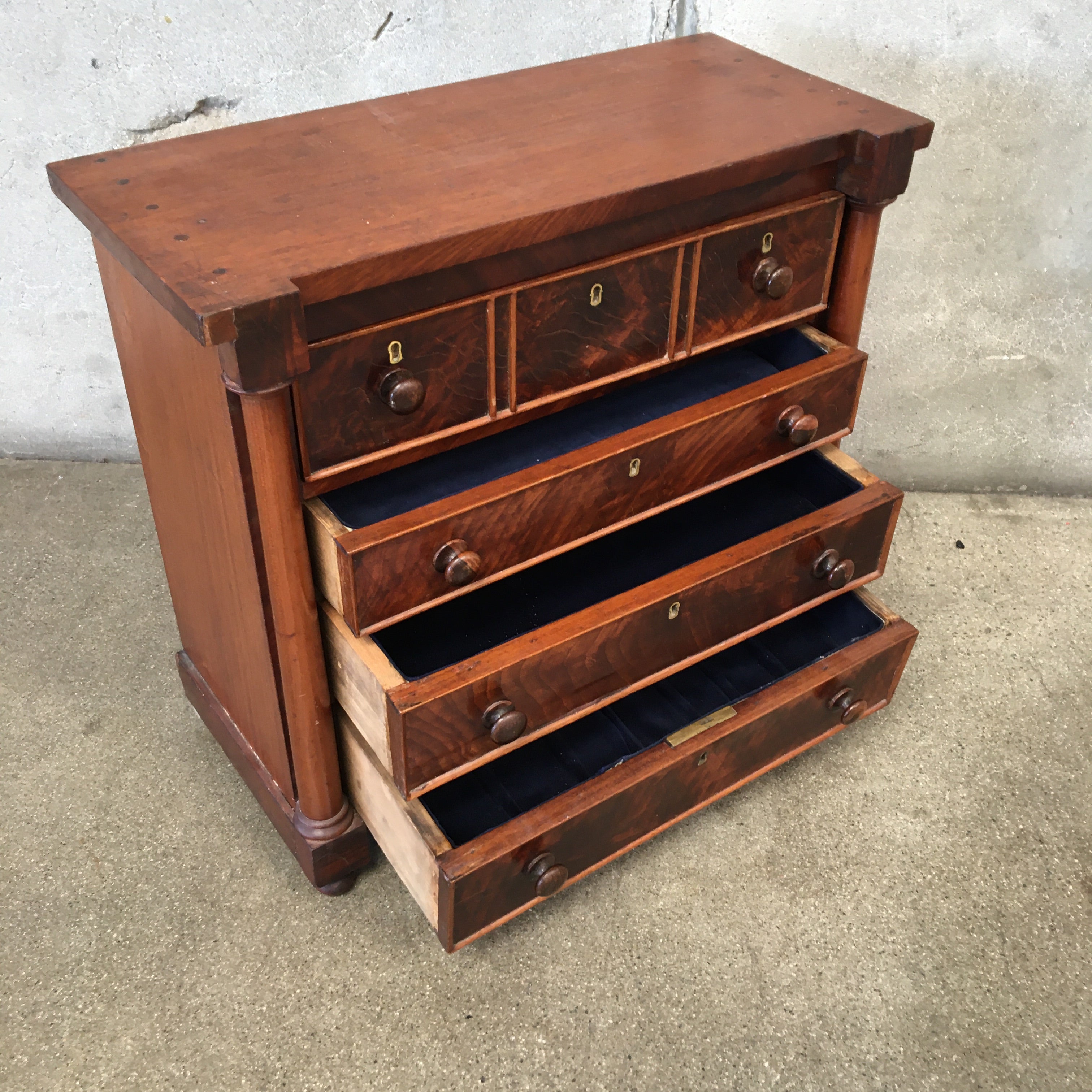 used dresser for sale Antique Mahogany Salesman's Sample Dresser