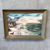 Mid Century Sea Scape Painting