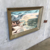 Mid Century Sea Scape Painting