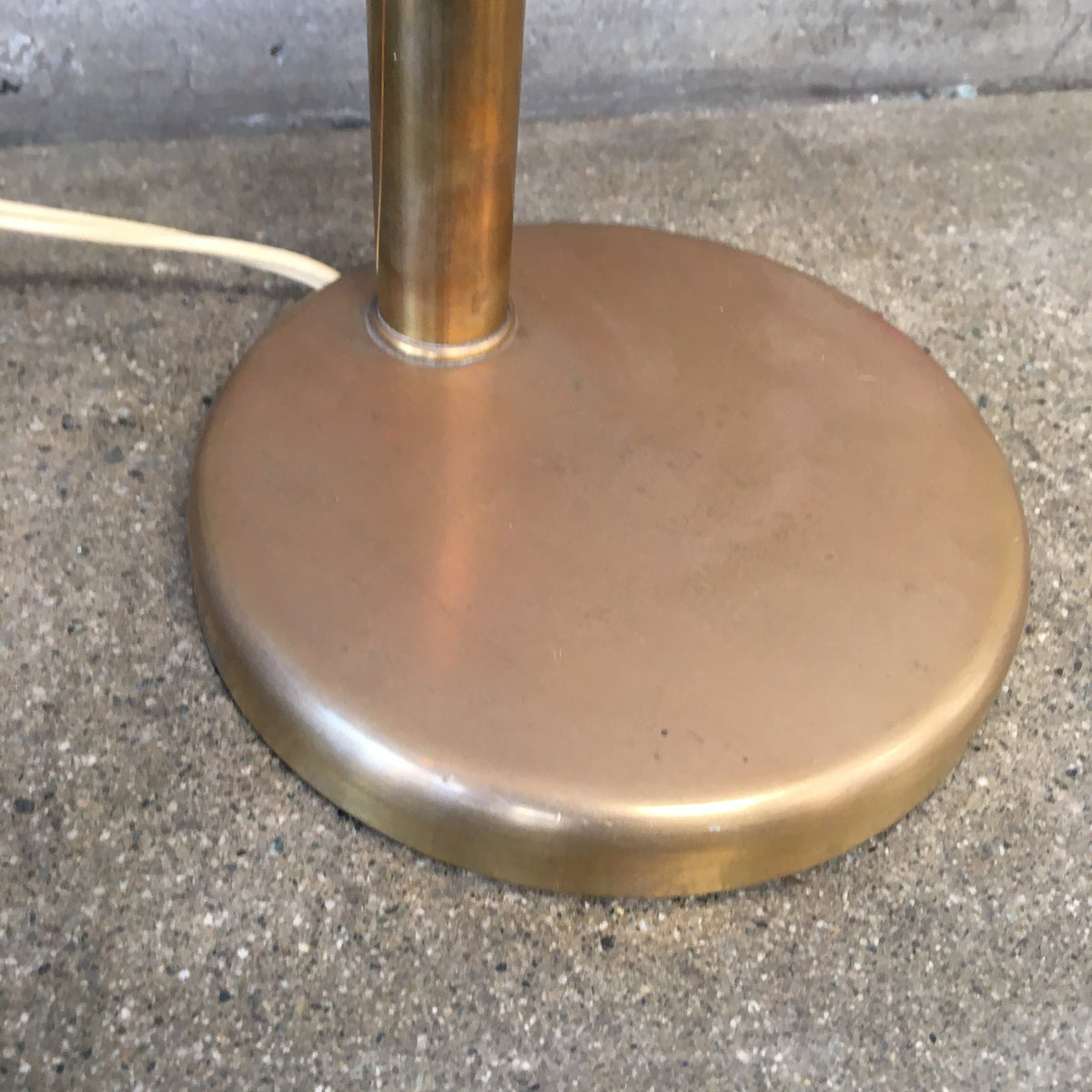 Rare Walter Von Nessen Brass Lamp