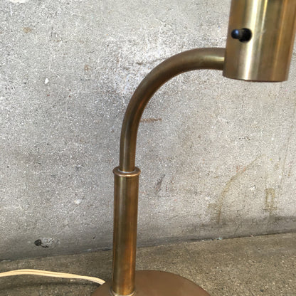 Rare Walter Von Nessen Brass Lamp
