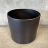 Vintage Mid Century Modern Black Ceramic Gainey Pot