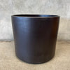 Vintage Mid Century Modern Black Ceramic Gainey Pot