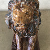 Vintage Cast Garden Lion