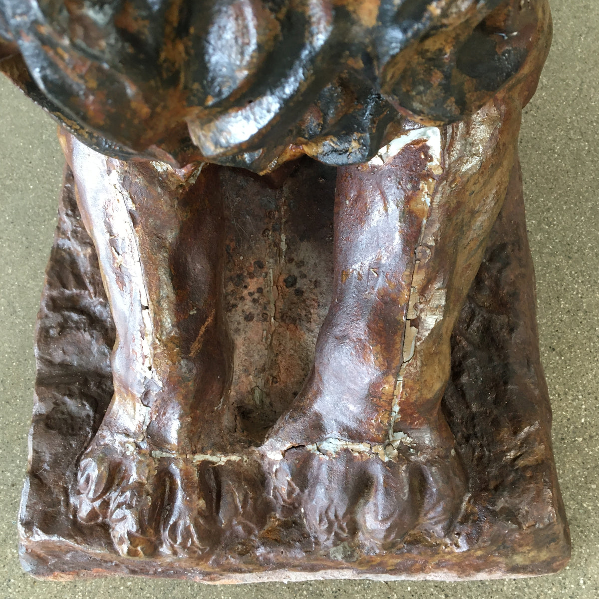 Vintage Cast Garden Lion