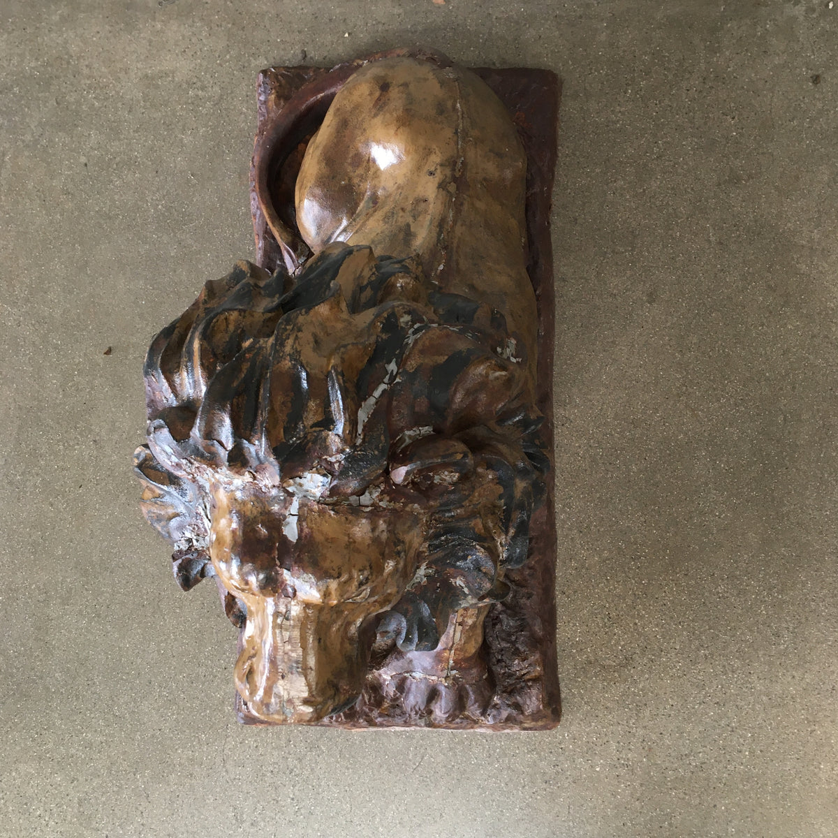 Vintage Cast Garden Lion