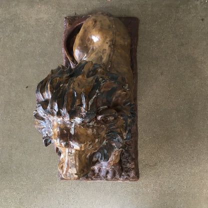 Vintage Cast Garden Lion