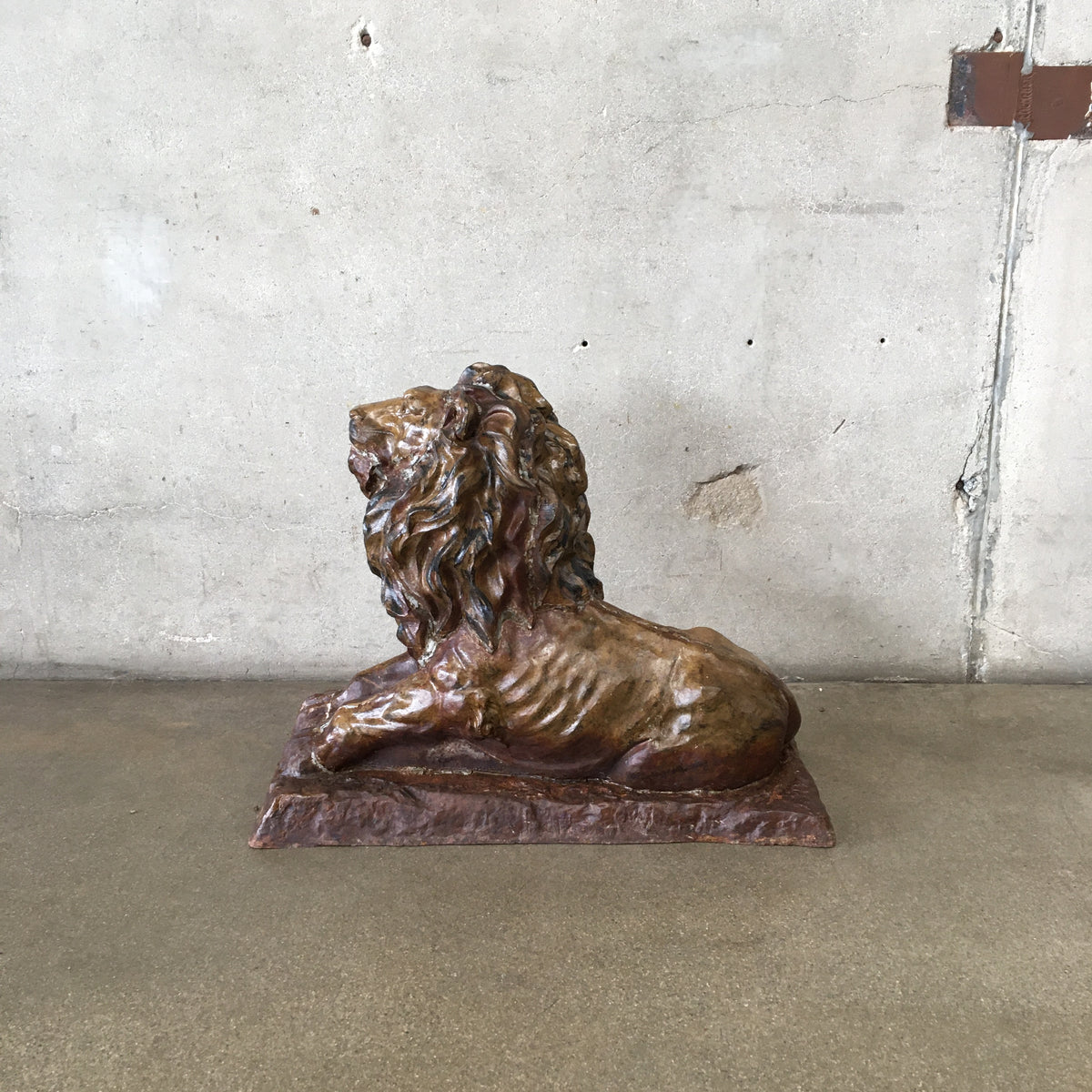 Vintage Cast Garden Lion