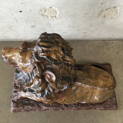 Vintage Cast Garden Lion