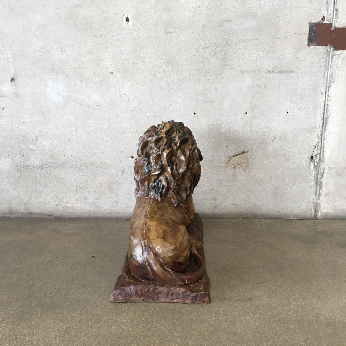 Vintage Cast Garden Lion