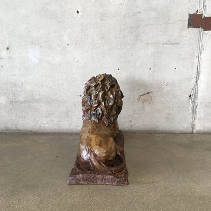 Vintage Cast Garden Lion