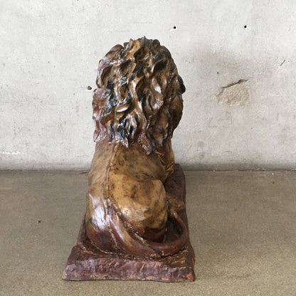 Vintage Cast Garden Lion