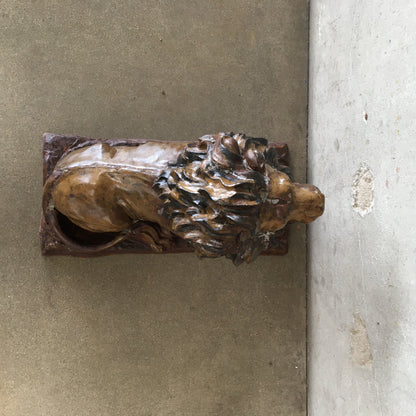 Vintage Cast Garden Lion