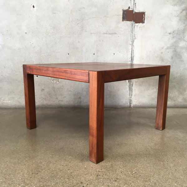 Mid Century Parsons Style End Table