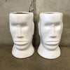 Pair Of Face Vases