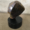 Head Sculpture With Glazed Finish