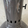 Vintage Mid Century Porcelain Finish Malm "Fire Drum 3" Fireplace