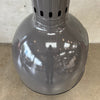 Vintage Mid Century Porcelain Finish Malm "Fire Drum 3" Fireplace