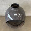 Vintage Mid Century Porcelain Finish Malm "Fire Drum 3" Fireplace