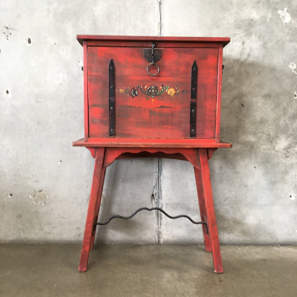 Red Vaquero Monterey Desk