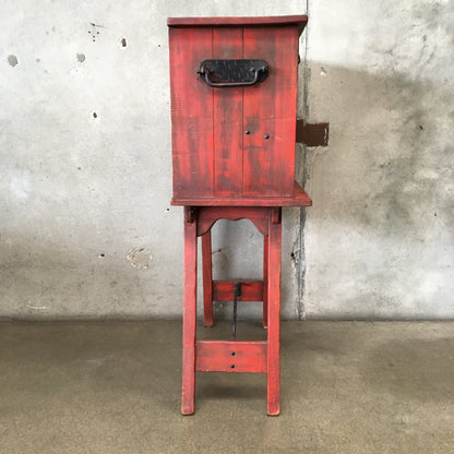 Red Vaquero Monterey Furniture Desk