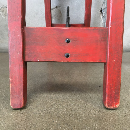 Red Vaquero Monterey Furniture Desk