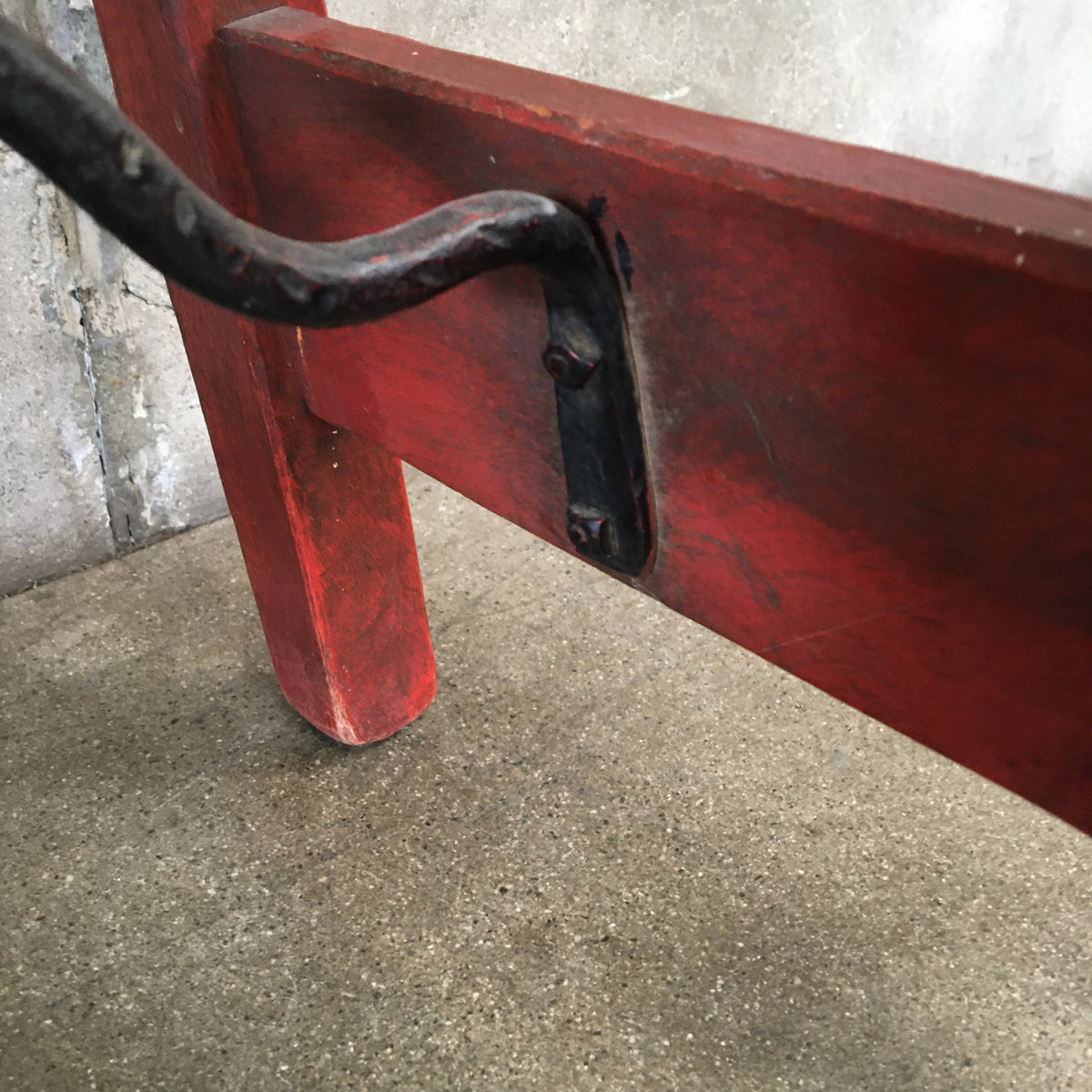 Red Vaquero Monterey Furniture Desk