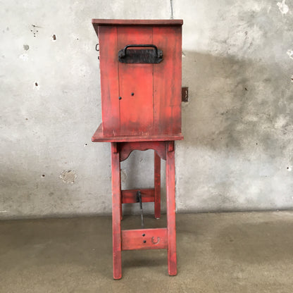 Red Vaquero Monterey Furniture Desk