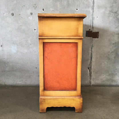 Monterey Furniture Floral High Boy Dresser