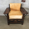 Monterey Old Wood Club Chair