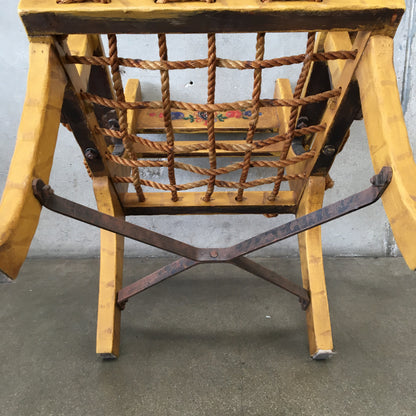 Monterey Furniture Straw Single Cushion Armchair