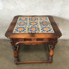 Nine Tile Hispano Moresque Monterey Table