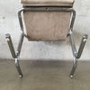 Pair of Mid Century Daystrom Chrome Cantilever Chairs