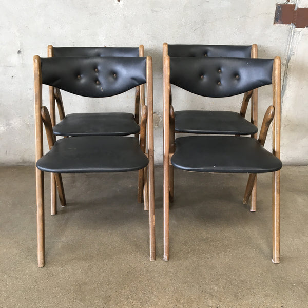 Set of Four Coronet Wonderfold Chairs