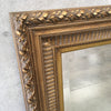 Beveled Wood Carved Gilded Wall Mirror