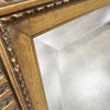 Beveled Wood Carved Gilded Wall Mirror
