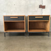 Pair of Bellevue One Drawer End Tables