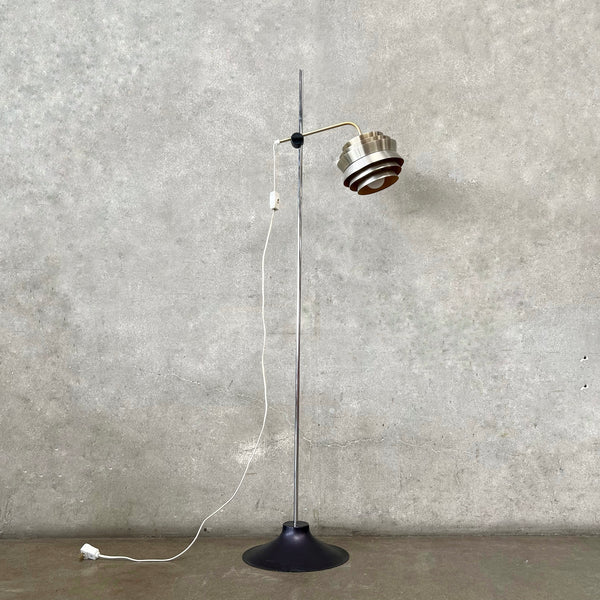 Vintage Mid Century Floor Lamp Designed by Carl Thore for Granhaga