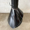 Vintage Mid Century Black Porcelain Enamel Finish Preway Fireplace