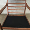 Mid Century Style Anthropologie Boucle Headrest Lounge Chair