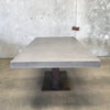Industrial Concrete Dining Table