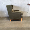 Vintage Dunbar Style Lounge Chair - Newly Upholstered