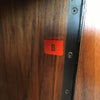Mid Century Low Walnut Credenza By Brown Saltman