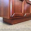 Mid Century Low Walnut Credenza By Brown Saltman