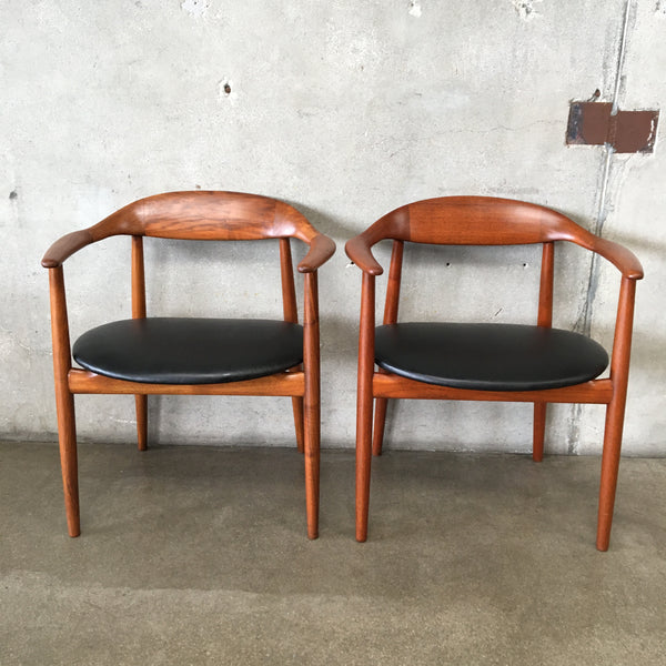 Pair Of Rare Danish Arm Chairs By Kurt Østervig For Brande Møbelindustri