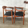 Pair Of Rare Danish Arm Chairs By Kurt Østervig For Brande Møbelindustri