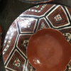 Set Of Nine Shipibo Tribe Hand Painted Pottery Bowls